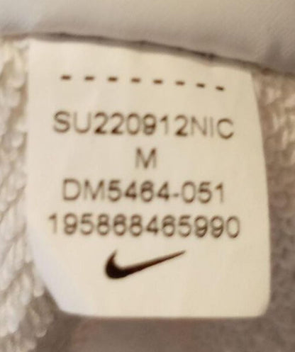 Nike Swoosh League Grey French Terry Crewneck Sweatshirt Men's Medium DM5464-051