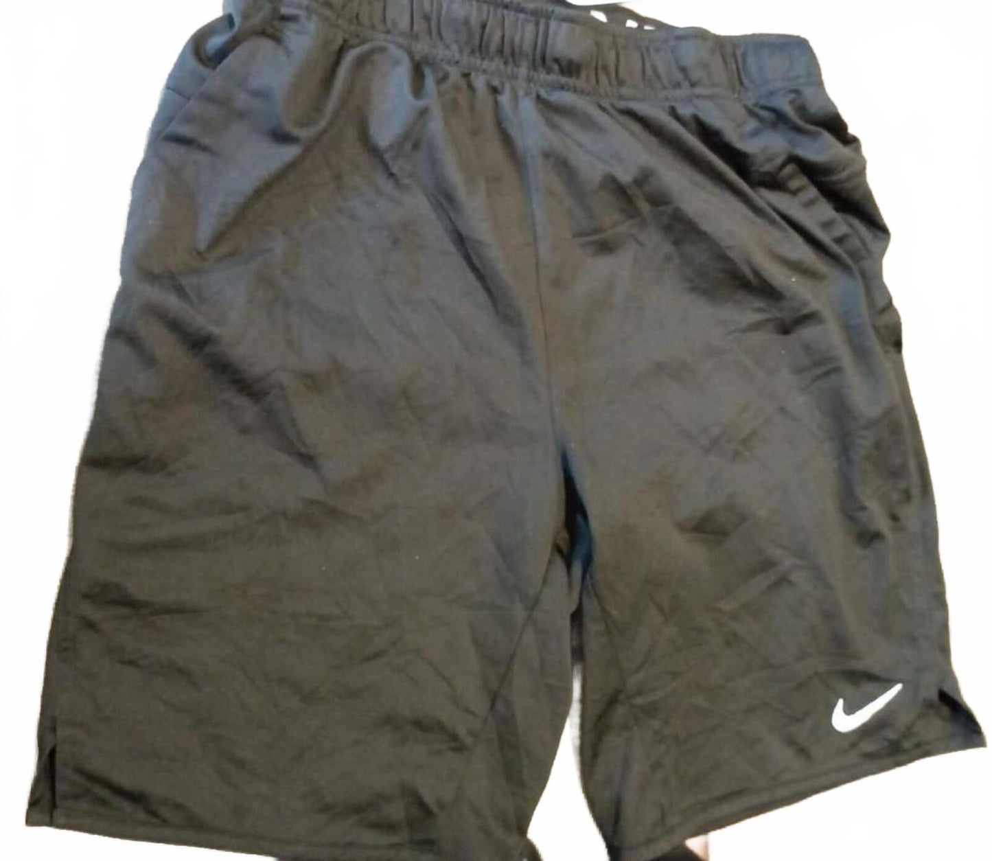 Nike Black Athletic Shorts with Elastic Waistband - Small
