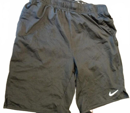Nike Black Athletic Shorts with Elastic Waistband - Small