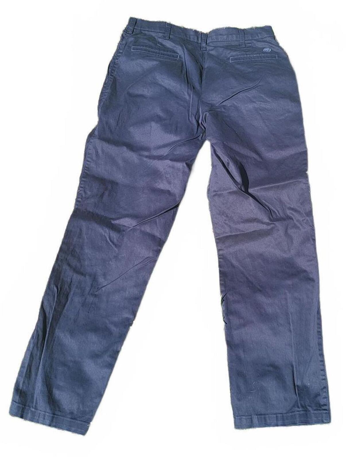 Wrangler Men's Black Stretch Trousers 5-Pocket Chino Style W36 L32 Great Cond