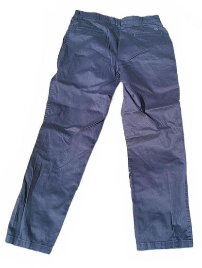 Wrangler Men's Black Stretch Trousers 5-Pocket Chino Style W36 L32 Great Cond