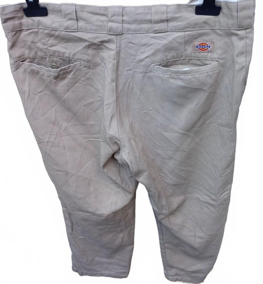 Vintage Dickies 874 Original Fit Work Pants Men’s 36x28 Beige Khaki Excellent