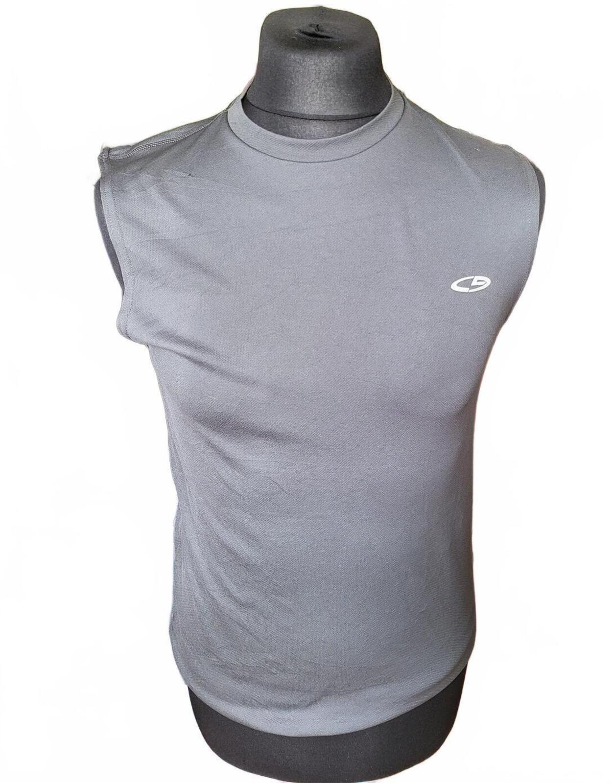 Champion Men's Sleeveless Athletic Top Grey - Small
