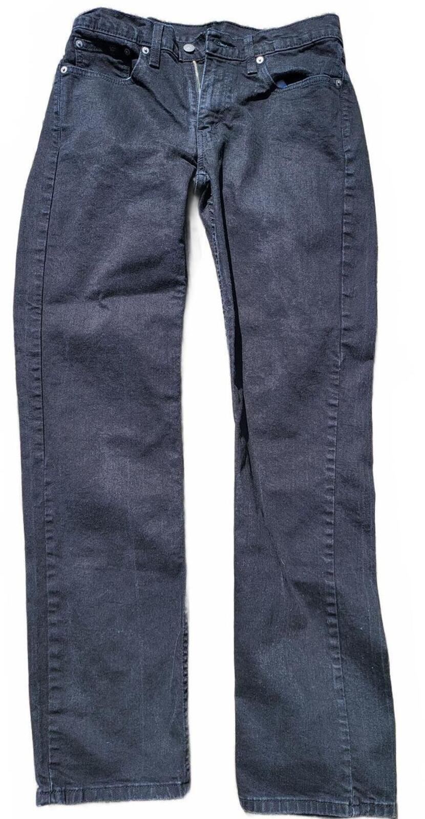 Levi’s 514 Straight Jeans W32 L34 – Black – Men’s Denim – Great Condition