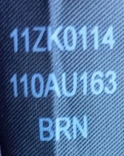 GUESS Men's Faux Leather Moto Jacket Dark Brown Cafe Racer Size XL Extra Large