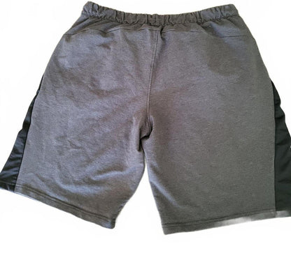 Puma Men's Grey and Black Athletic Shorts - XL