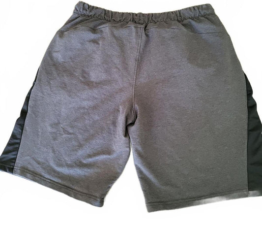 Puma Men's Grey and Black Athletic Shorts - XL