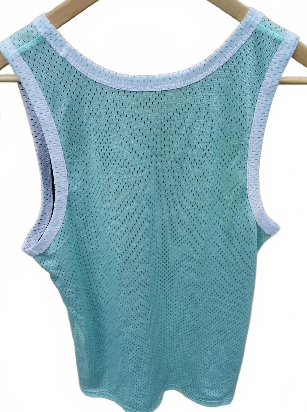 Vintage 90s Champion Reversible Vest - Teal/Black - Size Small (36" chest)