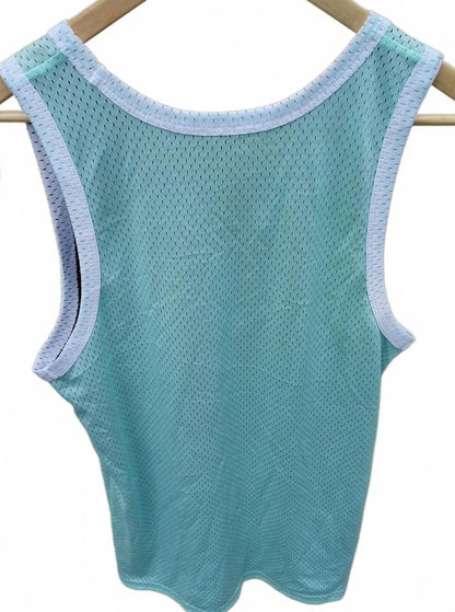 Vintage 90s Champion Reversible Vest - Teal/Black - Size Small (36" chest)