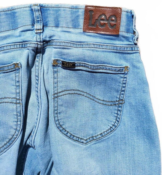 Lee Men’s Jeans W29 L30 – Light Wash Denim – Stretch – Classic Fit