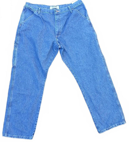 Wrangler Men’s Jeans W38 L30 – Blue Denim – Straight Fit – 80/20 Cotton Blend