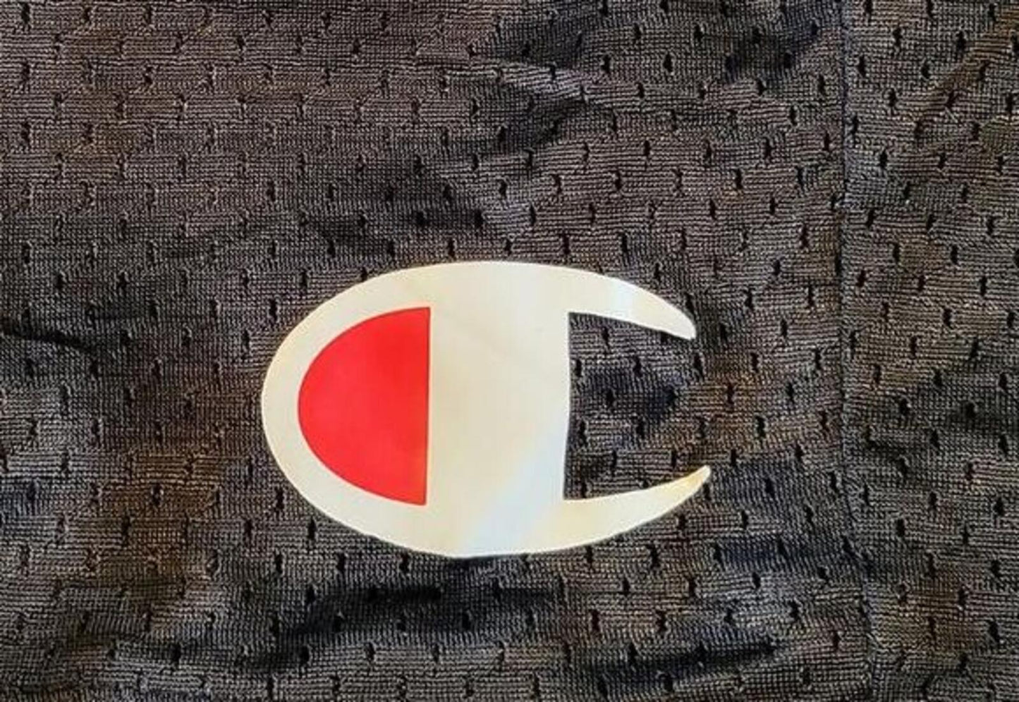 Champion Black Mesh Athletic Shorts - Extra Large (XL)