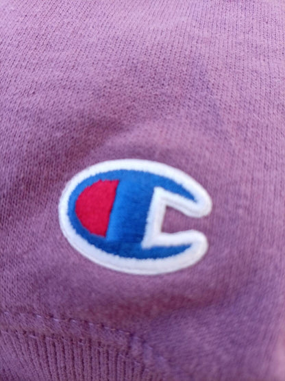 Champion Purple Crewneck Sweatshirt Large