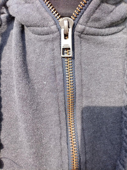 Authentic Harley‑Davidson hoodie in grey, size L.