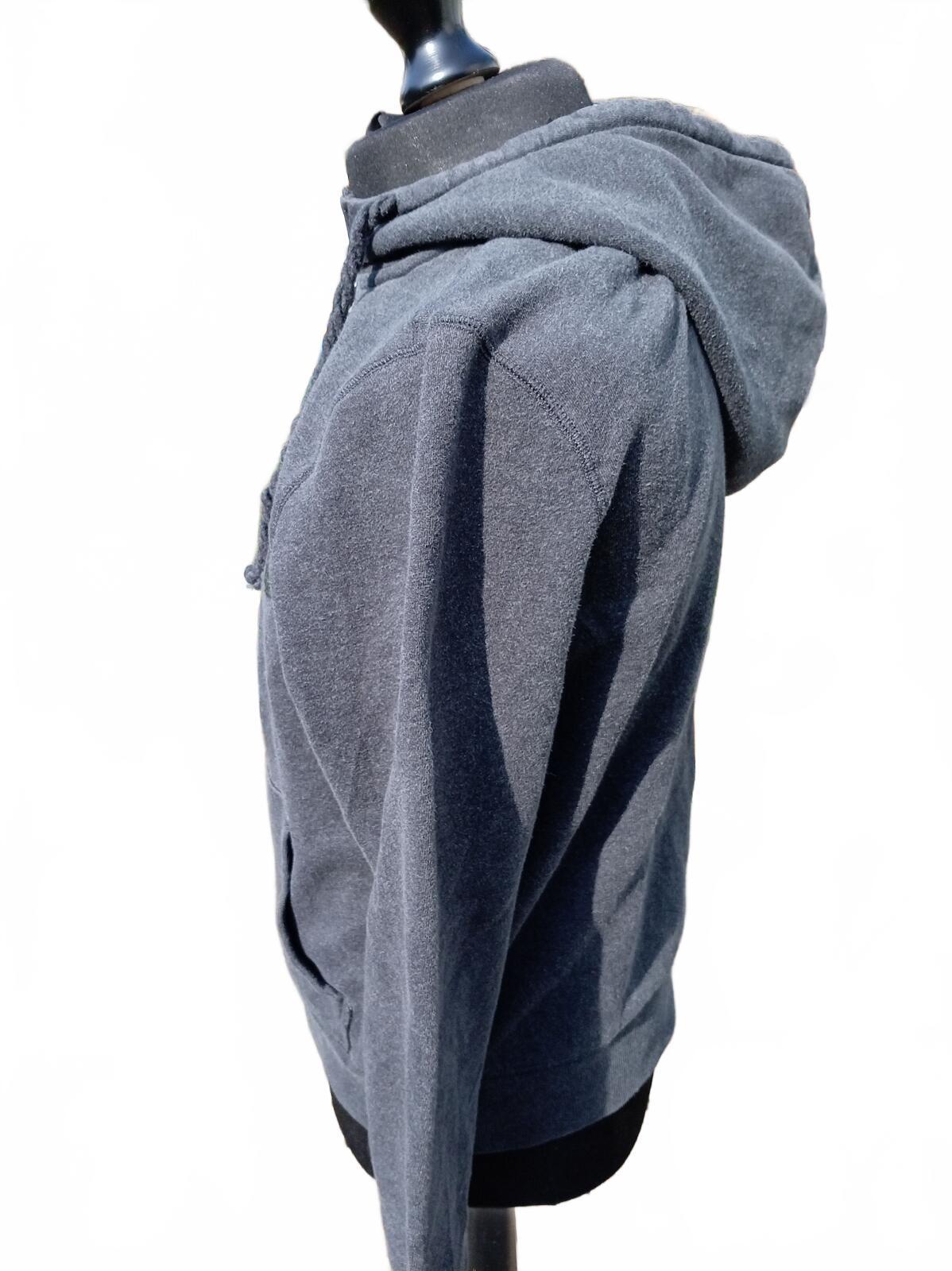 Authentic Harley‑Davidson hoodie in grey, size L.
