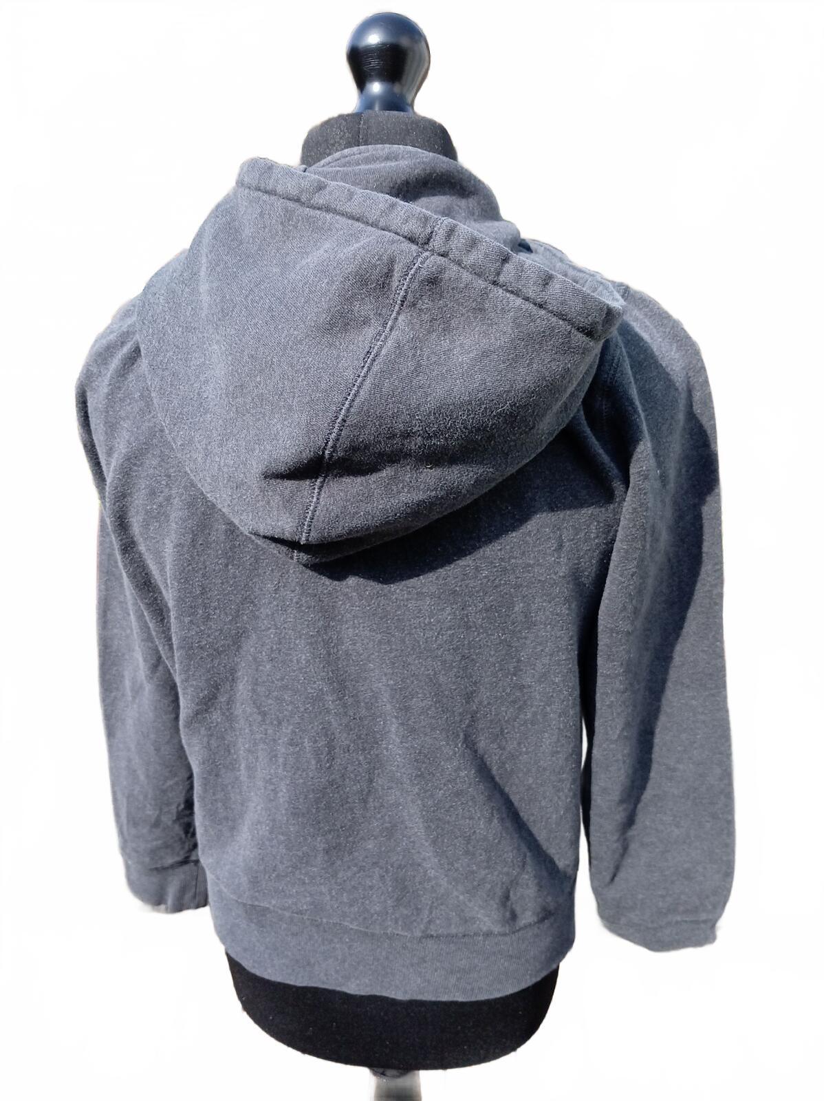 Authentic Harley‑Davidson hoodie in grey, size L.