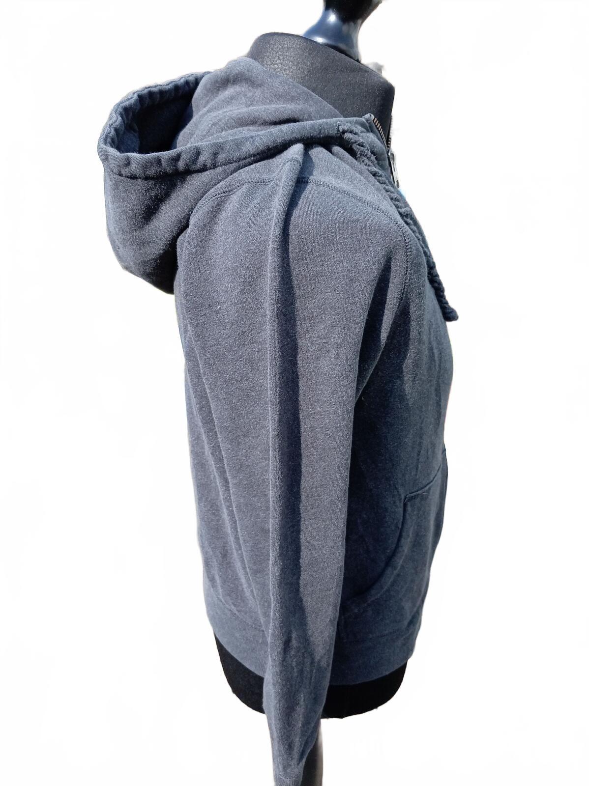 Authentic Harley‑Davidson hoodie in grey, size L.