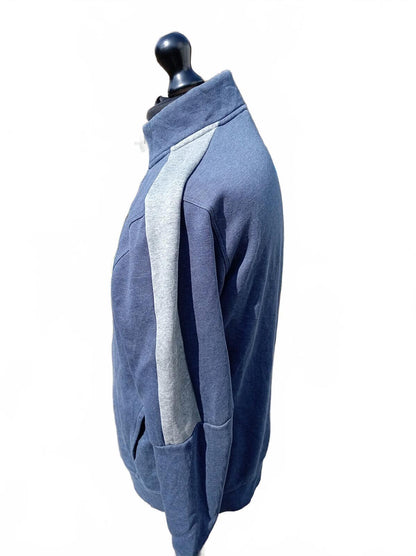 Puma Full-Zip Sweatshirt Jacket with Contrast Stripe Medium