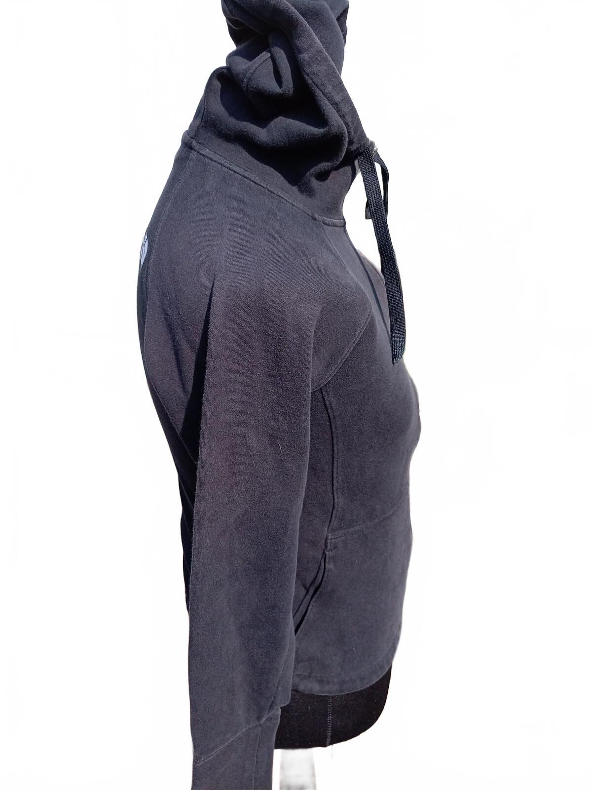The North Face Ladies Black Full Zip Hoodie Jacket with Hood - Medium