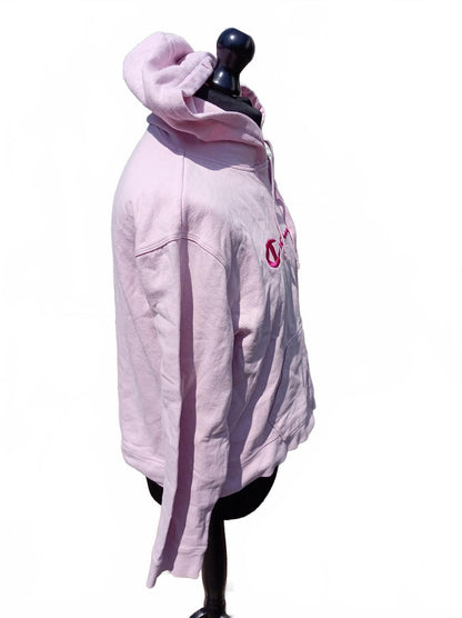 Champion Pink Hoodie Sweatshirt XL