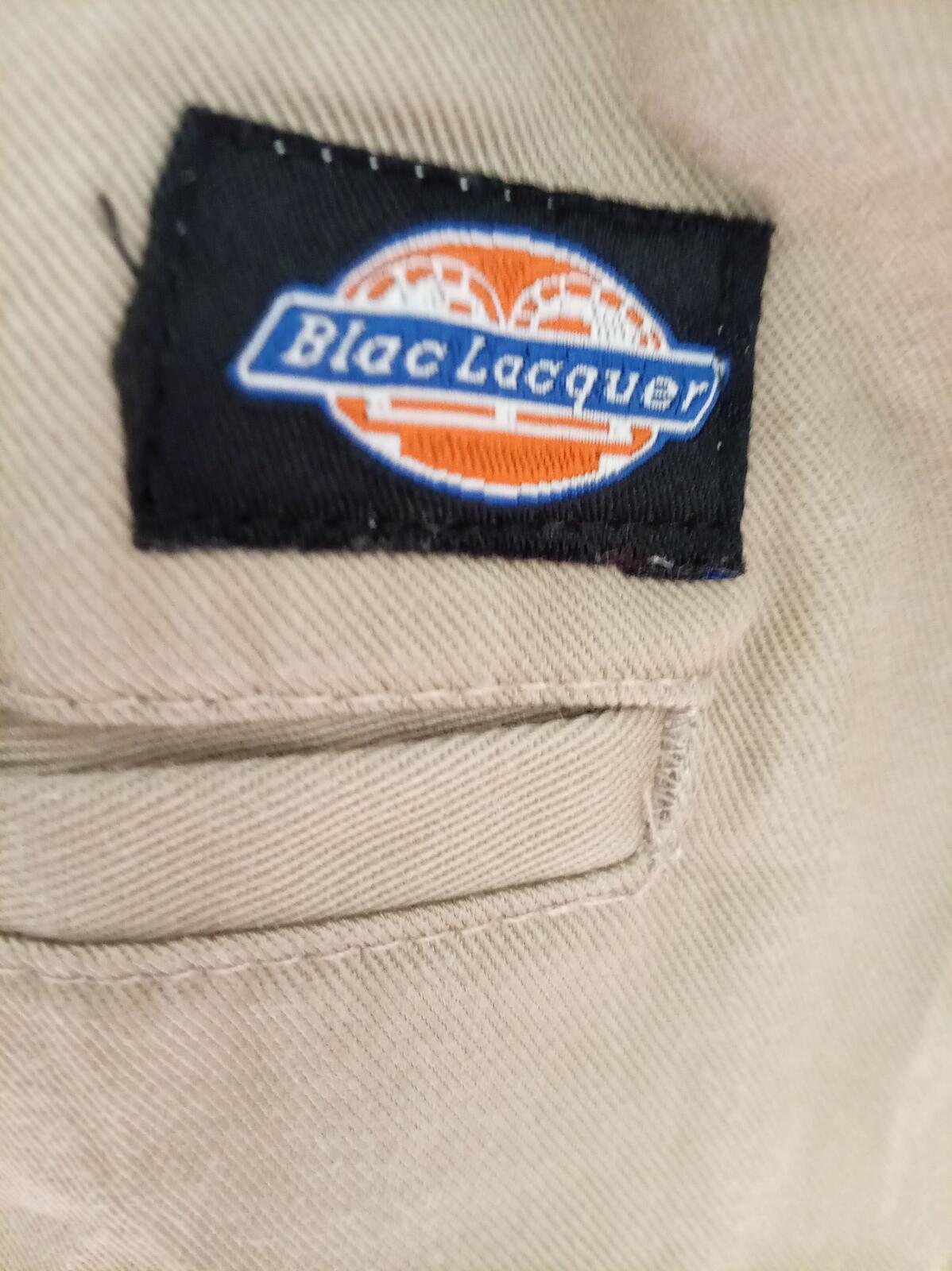 Bloc Lacquer Work Pants W43 L33 Beige