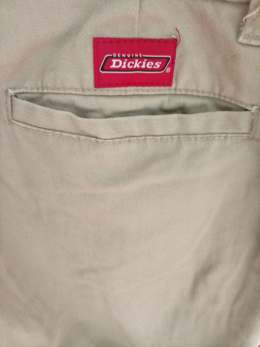 Genuine Dickies Size 7 Stretch Chinos - Khaki - W28 L31