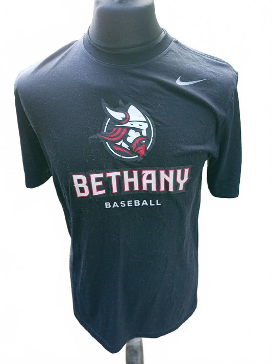Nike Bethany Baseball Black T-Shirt - Medium