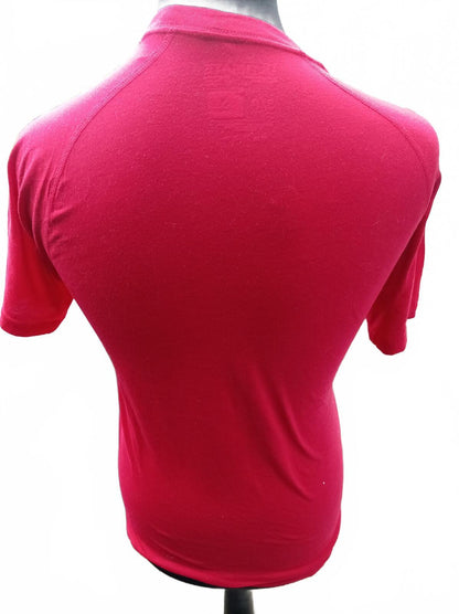 Adidas Red Logo T-Shirt - Small