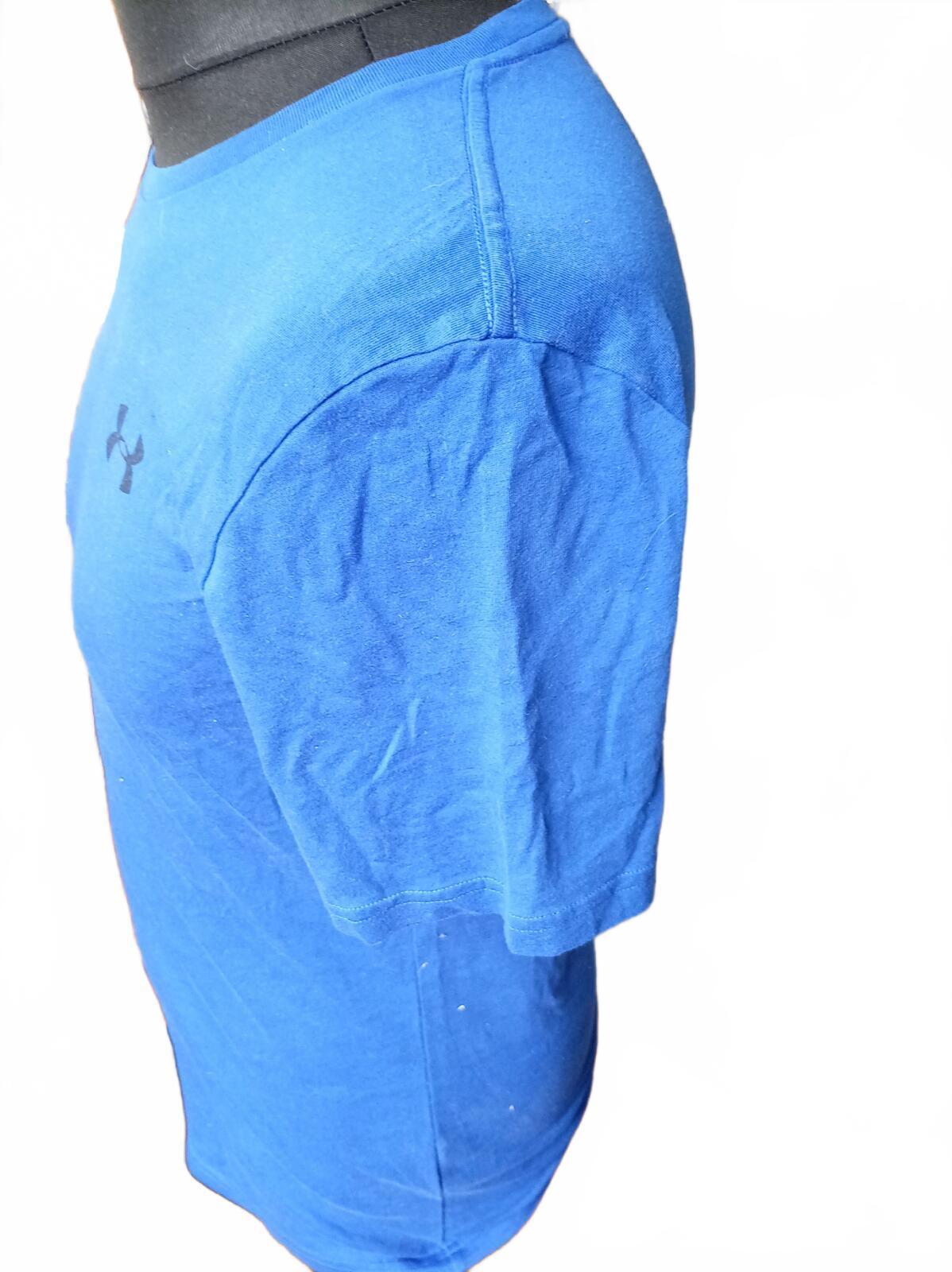 Under Armour Blue Short Sleeve T-Shirt - Small
