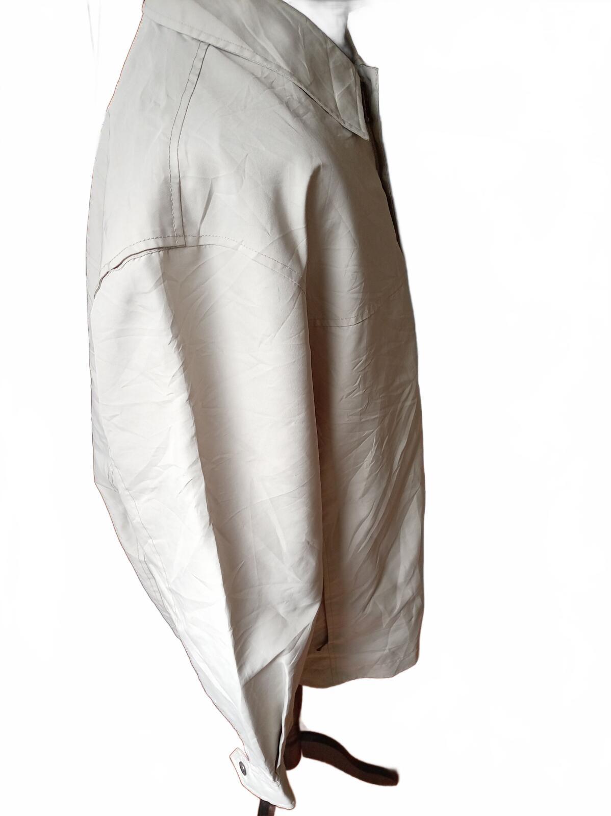 Dockers Beige Lightweight Casual Jacket with Embroidered Sleeve Detail - XL