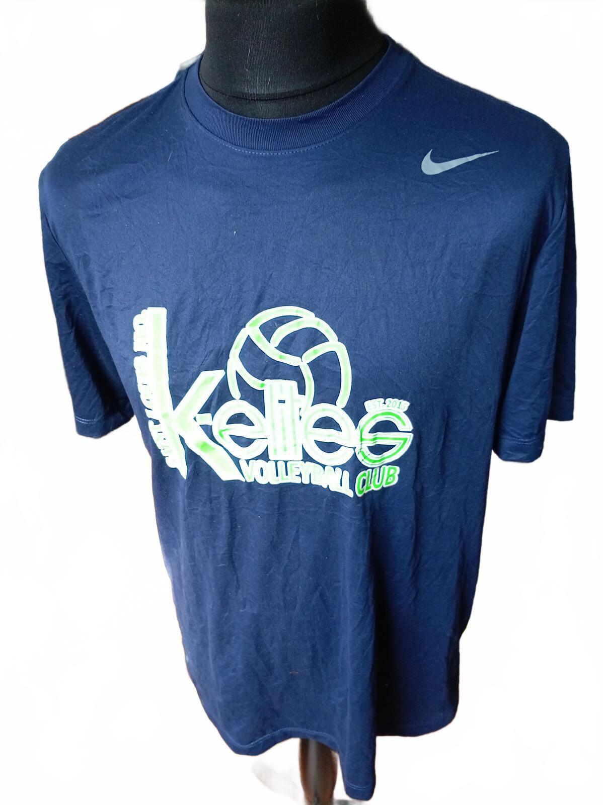 Nike Kellee's Volleyball Club Navy Blue T-Shirt - Large