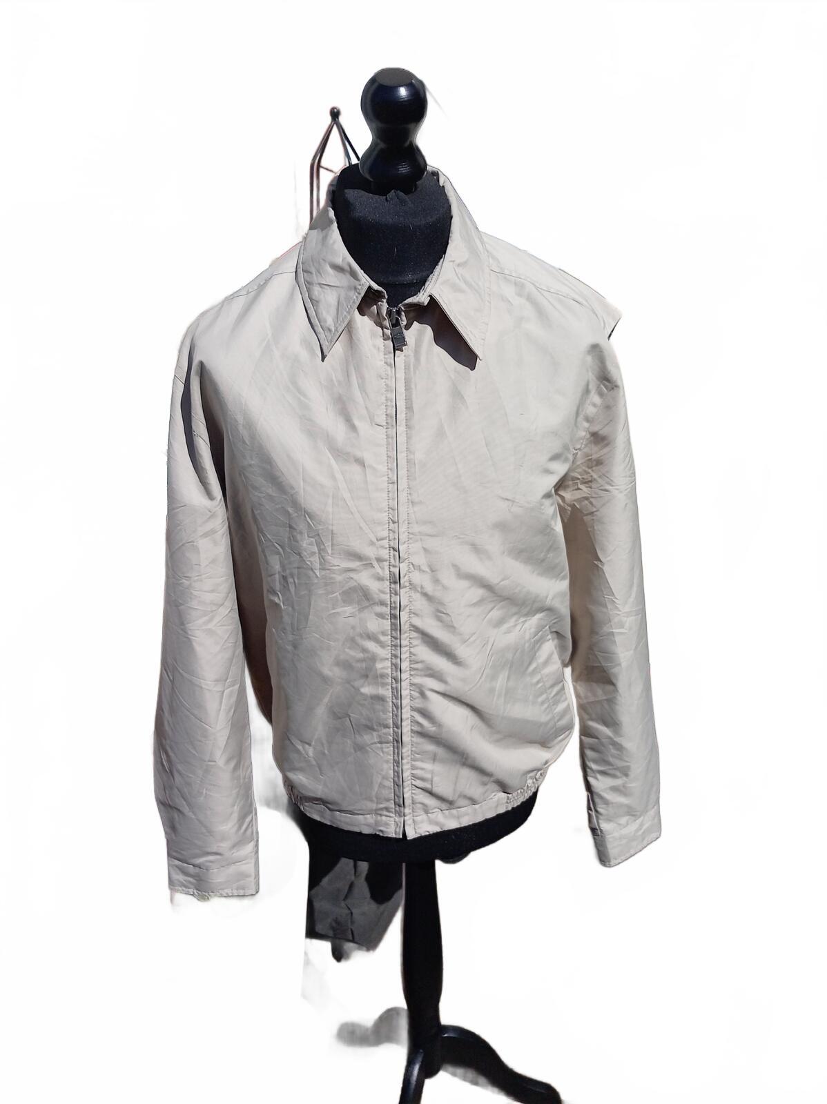 Dockers - Light Beige Casual Zip-Up Jacket - Medium
