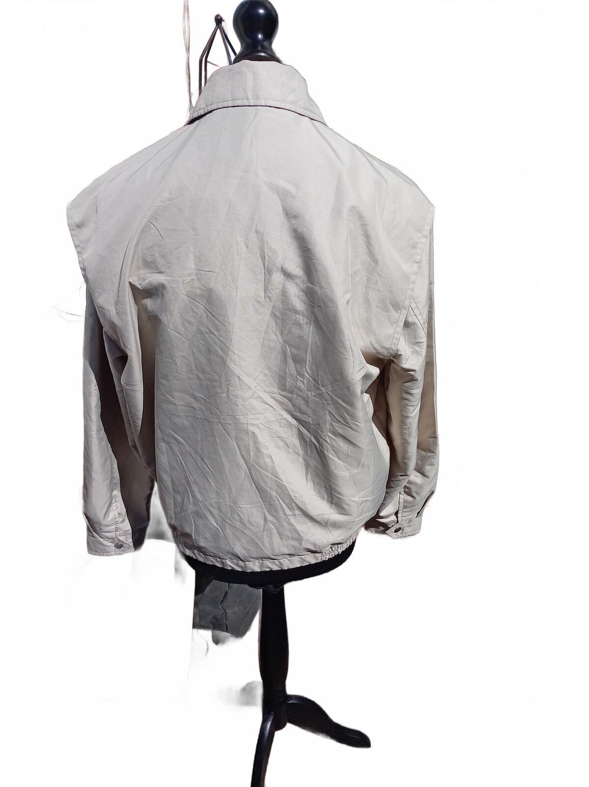 Dockers - Light Beige Casual Zip-Up Jacket - Medium