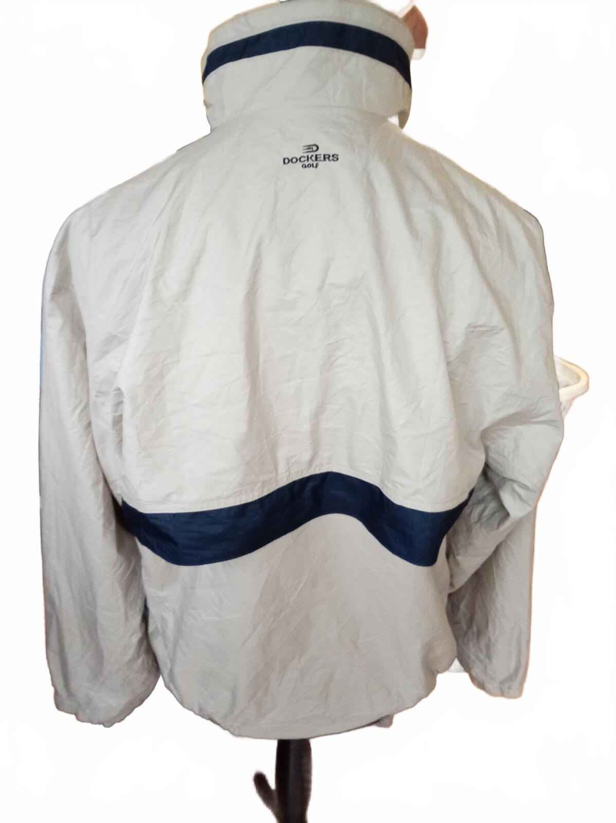 Vintage Dockers Golf Jacket - Lightweight Windbreaker - Retro 90s/Y2K Aesthetic