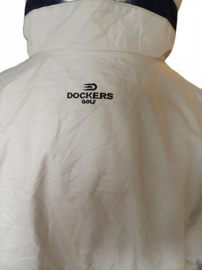 Vintage Dockers Golf Jacket - Lightweight Windbreaker - Retro 90s/Y2K Aesthetic