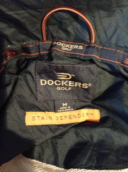 Vintage Dockers Golf Jacket - Lightweight Windbreaker - Retro 90s/Y2K Aesthetic