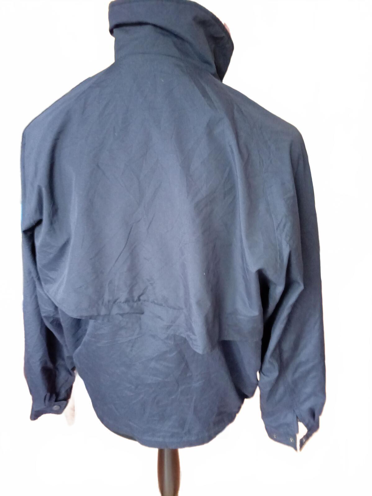 Vintage 90s/Y2K Dockers Blue Windbreaker - Medium - Harrington Style Golf Jacket