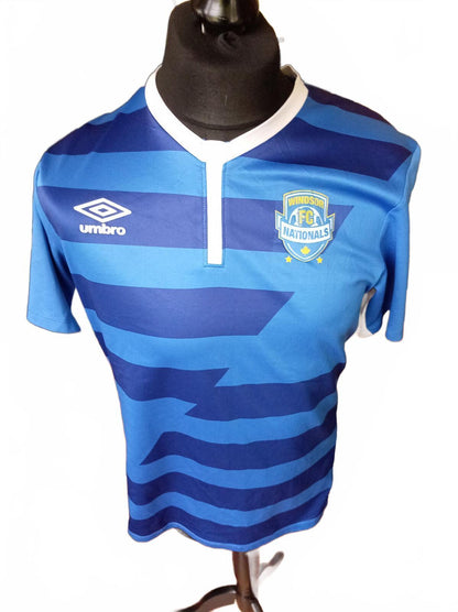 Umbro Windsor FC Nationals Blue Football Jersey Size M