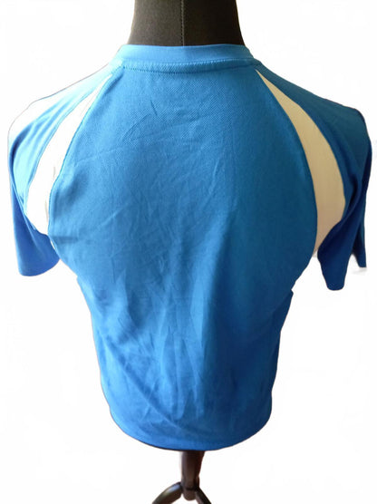 Champion Tee - The Salty Dog Cafe Blue and White Athletic T-Shirt