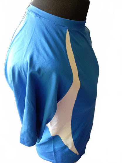 Champion Tee - The Salty Dog Cafe Blue and White Athletic T-Shirt