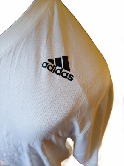 Adidas White Short Sleeve Sports T-Shirt XXL