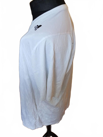 Adidas White Short Sleeve Sports T-Shirt XXL