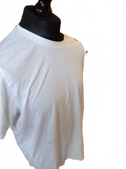 Adidas White Short Sleeve Sports T-Shirt XXL