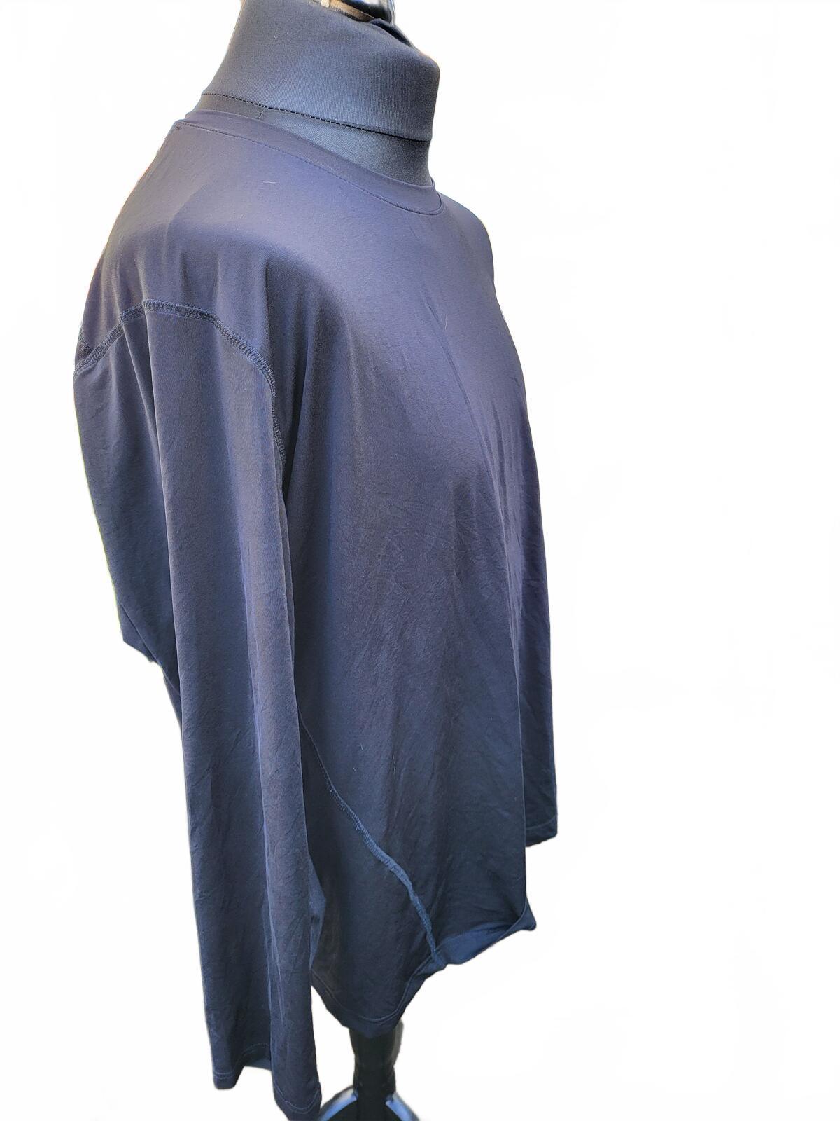 Champion Men's Black Long Sleeve Training Top - Size XL - Performance Base Layer