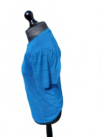 Nike Dri-FIT Miler Running Tee - Men’s Medium - Electric Blue Training Shirt