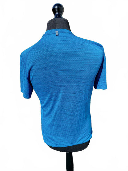 Nike Dri-FIT Miler Running Tee - Men’s Medium - Electric Blue Training Shirt