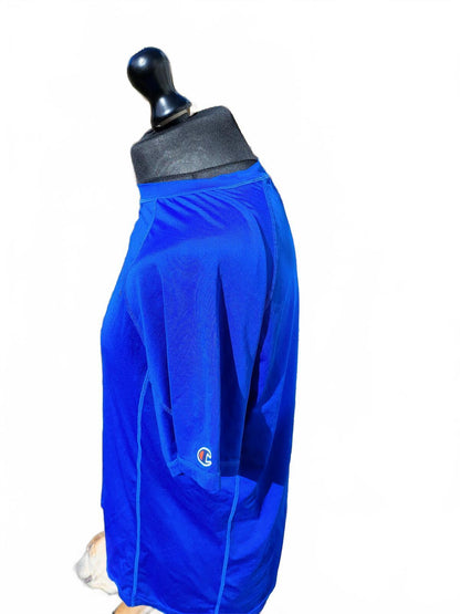 Champion Royal Blue Training Tee - Men’s Medium - Performance Gym Shirt