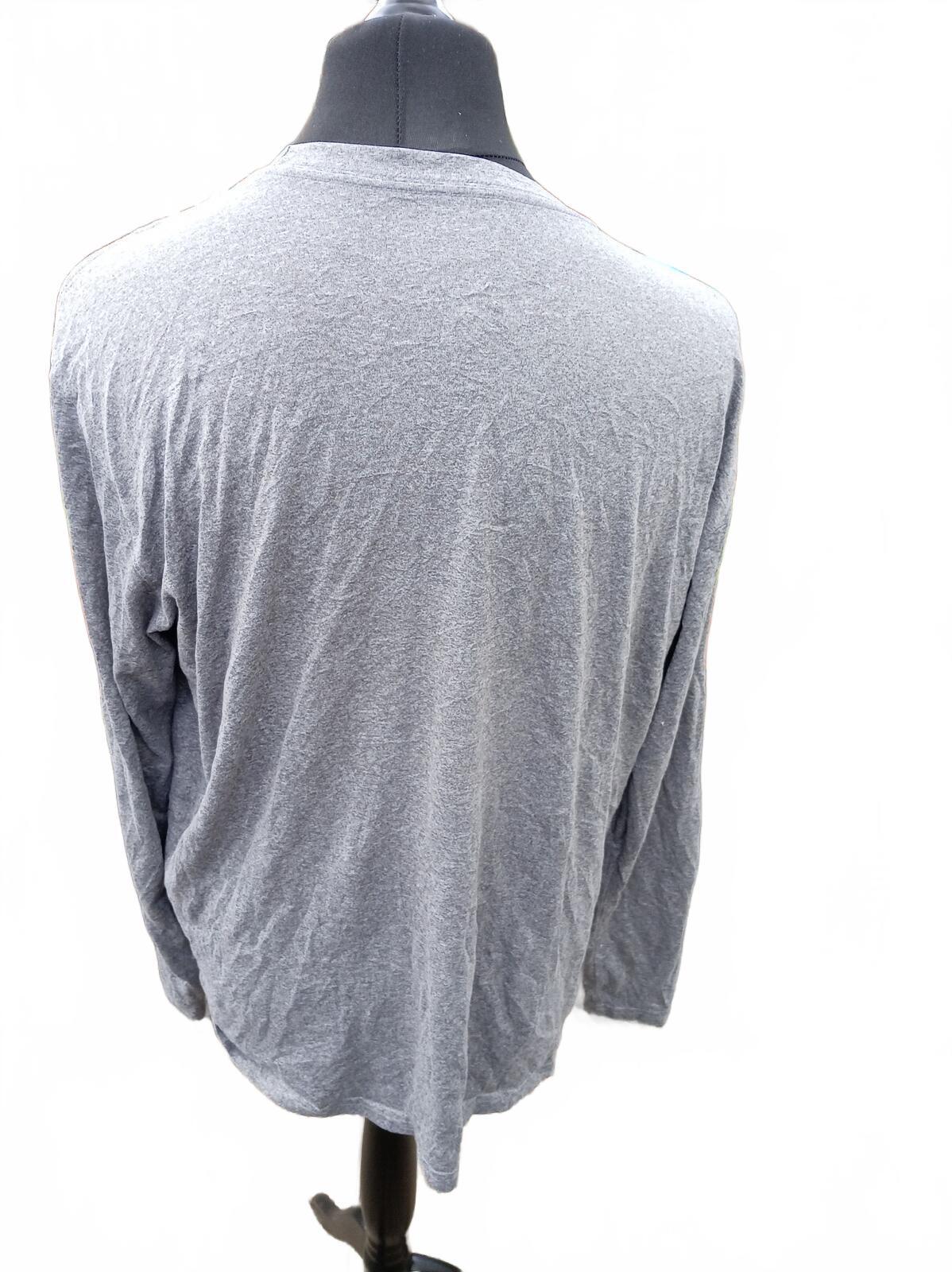 Nike Duquesne Lacrosse Long Sleeve Graphic Tee - Men’s XXL - Grey College Shirt