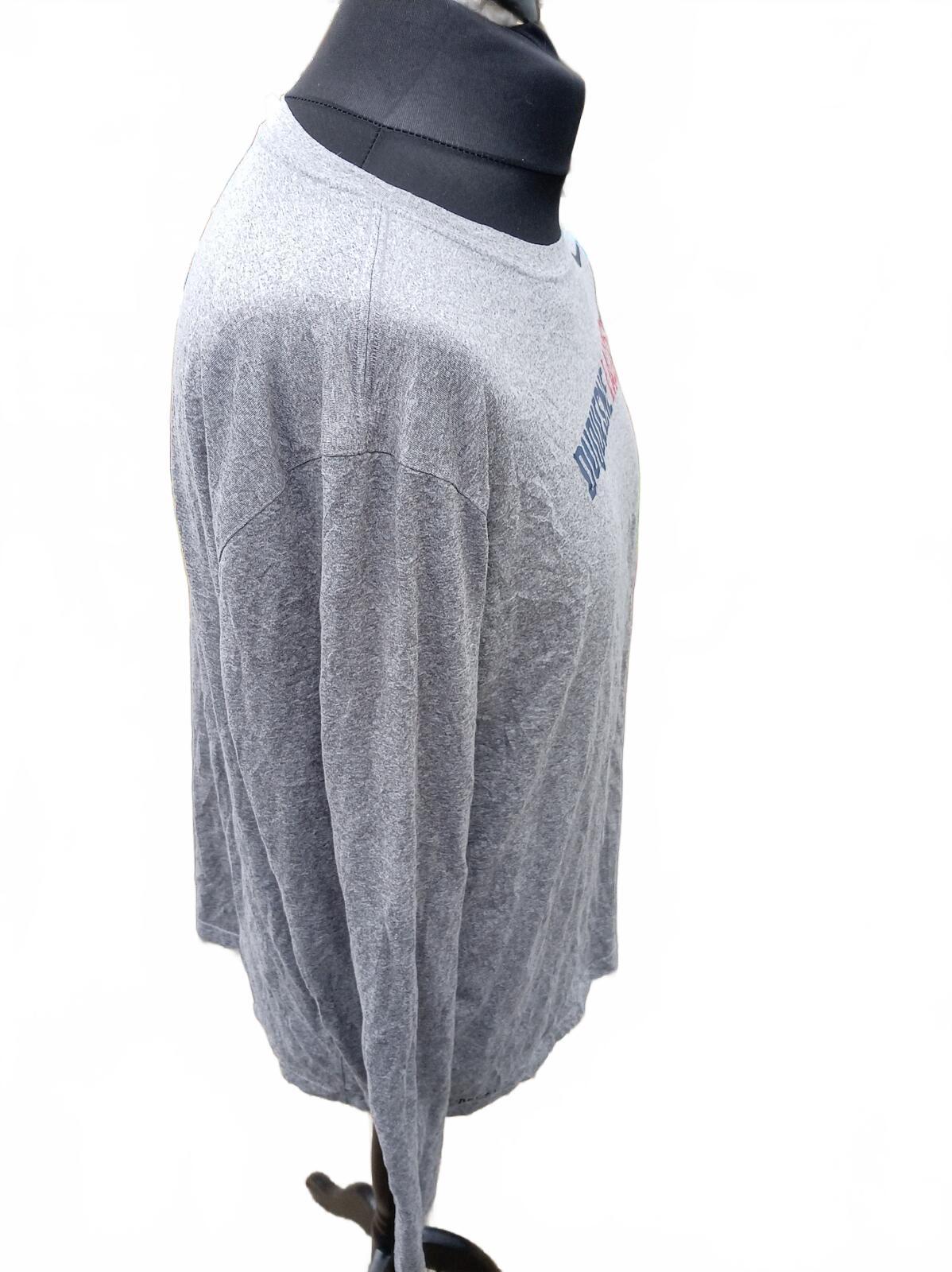 Nike Duquesne Lacrosse Long Sleeve Graphic Tee - Men’s XXL - Grey College Shirt