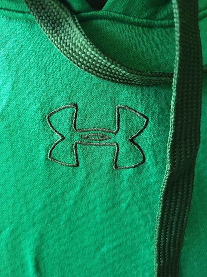 Under Armour Men’s Medium Green Armour Fleece Hoodie - Textured Training Top